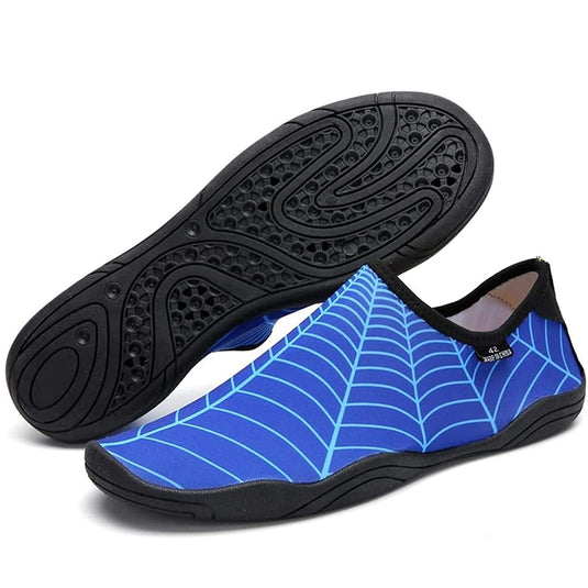 Net Patterned Aqua Splash Water Shoes